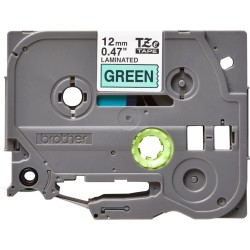Banda Laminata Original Brother Black on Green, TZE731, pentru H105WB|P-TOUCH PT-E110VP|D400|D450|D600VP|E300VP|H110|P750W|PT-D2