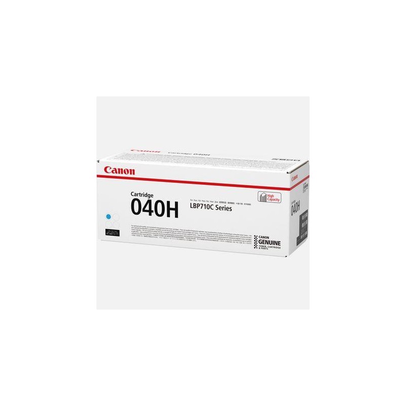 Toner Original Canon Cyan, CRG-040HC, pentru I-Sensys LBP-710|LBP-712, 10K, (timbru verde 1.2 lei) , "CR0459C001AA"