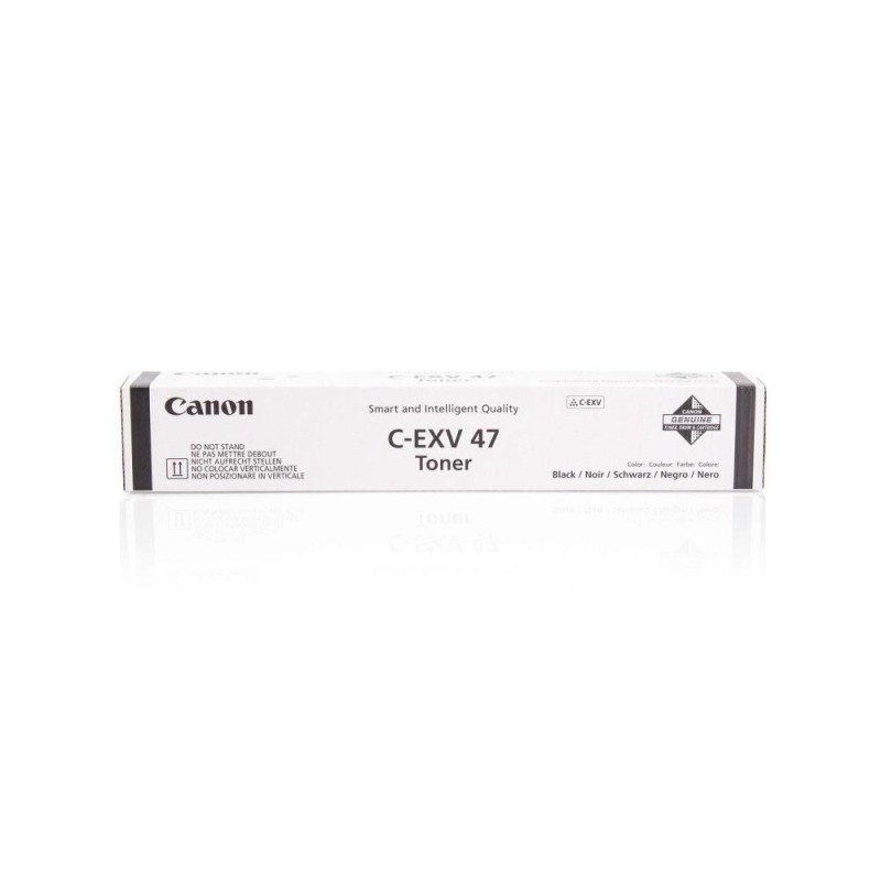 Toner Original Canon Black, EXV47BK, pentru IR Advance C250I|C350I|C351IF, 19K, (timbru verde 1.2 lei) ,NOPP, "CF8516B002AA"