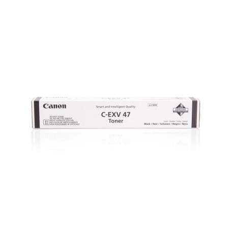 Toner Original Canon Black, EXV47BK, pentru IR Advance C250I|C350I|C351IF, 19K, (timbru verde 1.2 lei) ,NOPP, "CF8516B002AA"