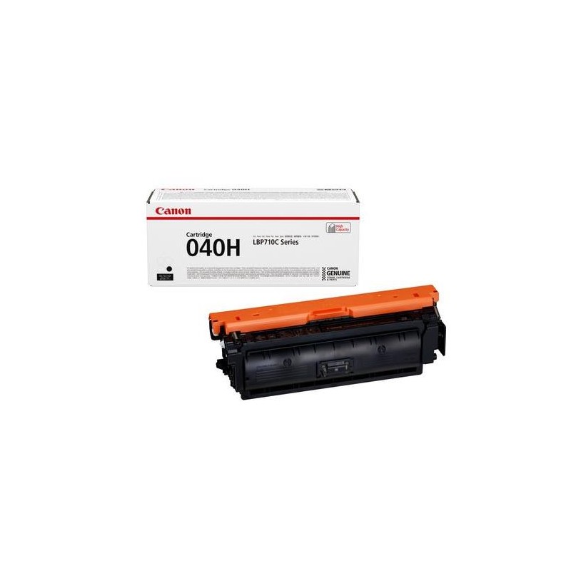 Toner Original Canon Black, CRG-040HBK, pentru I-Sensys LBP-710|LBP-712, 12.5K, (timbru verde 1.2 lei) , "CR0461C001AA"