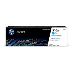 Toner Original HP Cyan, nr.216A, pentru Color LaserJet Pro MFP M182|M183, 850, (timbru verde 1.2 lei) , "W2411A"