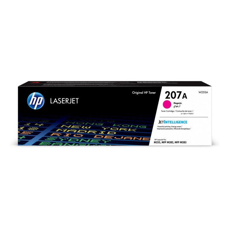 Toner Original HP Magenta, nr.207A, pentru Color LaserJet Pro M255|M282|M283, 1.25K, (timbru verde 1.2 lei) , "W2213A"