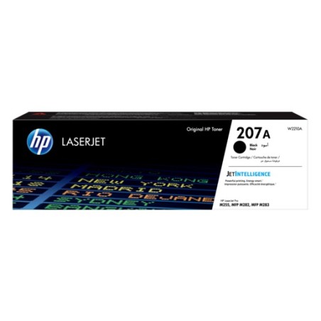Toner Original HP Black, nr.207A, pentru Color LaserJet Pro M255|M282|M283, 1.35K, (timbru verde 1.2 lei) , "W2210A"