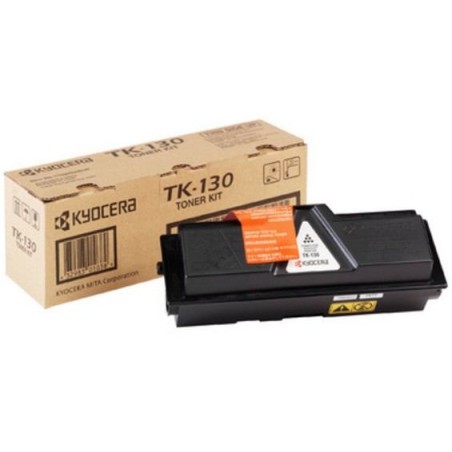 Toner Original Kyocera Black, TK-130, pentru FS-1028|FS-1128|FS-1300|FS-1350, 2K, (timbru verde 1.2 lei) , "TK-130"