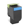 Toner Original Lexmark Cyan, 70C2HCE, pentru CS310|CS410|CS510, 3k, (timbru verde 1.2 lei) , "70C2HCE"