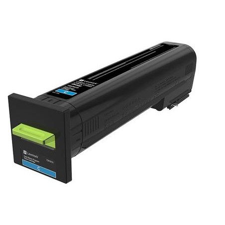 Toner Original Lexmark Cyan, 72K20C0, pentru CS820|CX820|CX825|CX860, 34K, (timbru verde 1.2 lei) , "72K20C0"