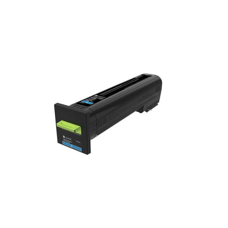 Toner Original Lexmark Cyan, 72K20C0, pentru CS820|CX820|CX825|CX860, 34K, (timbru verde 1.2 lei) , "72K20C0"