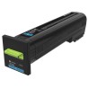 Toner Original Lexmark Cyan, 82K2HCE, pentru CS820|CX820|CX825|CX860, 17K, (timbru verde 1.2 lei) , "82K2HCE"