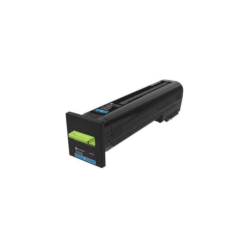 Toner Original Lexmark Cyan, 82K2HCE, pentru CS820|CX820|CX825|CX860, 17K, (timbru verde 1.2 lei) , "82K2HCE"