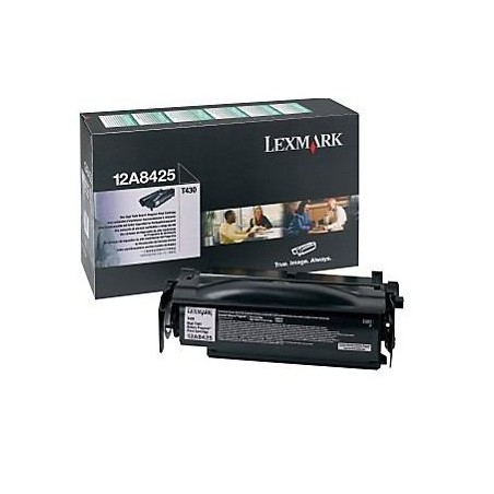 Toner Original Lexmark Black, 12A8425, pentru Optra T430, 12K, (timbru verde 1.2 lei) , "12A8425"