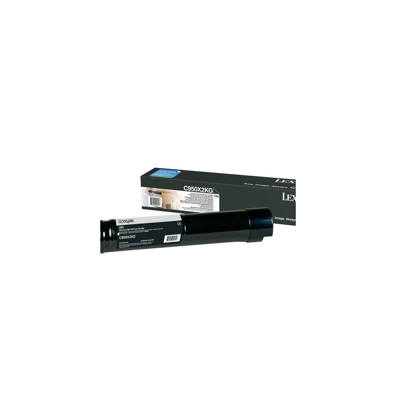 Toner Original Lexmark Black, C950X2KG, pentru C950, 38K, (timbru verde 1.2 lei) , "C950X2KG"