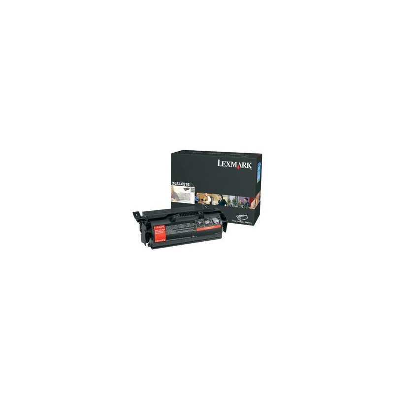 Toner Original Lexmark Black, X654X31E, pentru X654|X656|X658, 36K, (timbru verde 1.2 lei) , "X654X31E"