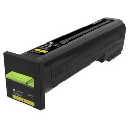 Toner Original Lexmark Yellow, 82K2HYE, pentru CX820|CX825|CX860, 17K, (timbru verde 1.2 lei) , "82K2HYE"