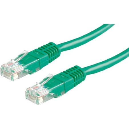 PATCH CORD UTP GEMBIRD Cat5e, cupru-aluminiu, 2 m, verde, AWG26, "PP12-2M/G" (timbru verde 0.08 lei)