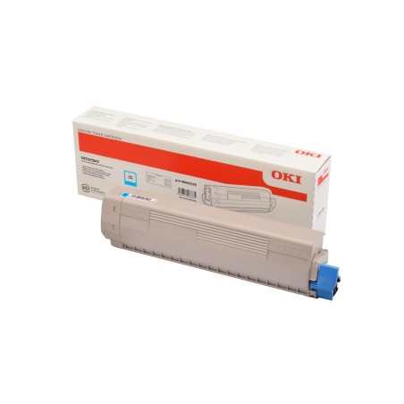 Toner Original OKI Cyan, 46443103, pentru C833|C843, 1K,"46443103"