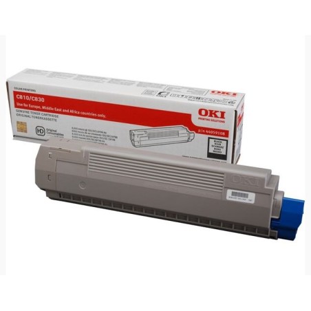 Toner Original OKI Black, 44059108, pentru C810|C830, 8K,"44059108"
