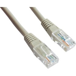 PATCH CORD UTP GEMBIRD Cat5e, cupru-aluminiu, 7.5 m, gri, AWG26, "PP12-7.5M" (timbru verde 0.18 lei)
