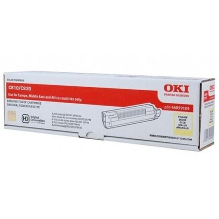 Toner Original OKI Yellow, 44059105, pentru C810|C830, 8K,"44059105"