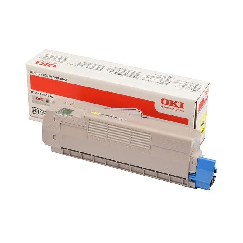 Toner Original OKI Yellow, 46507505, pentru C612, 6K,"46507505"