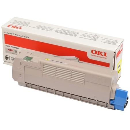 Toner Original OKI Yellow, 46507505, pentru C612, 6K,"46507505"