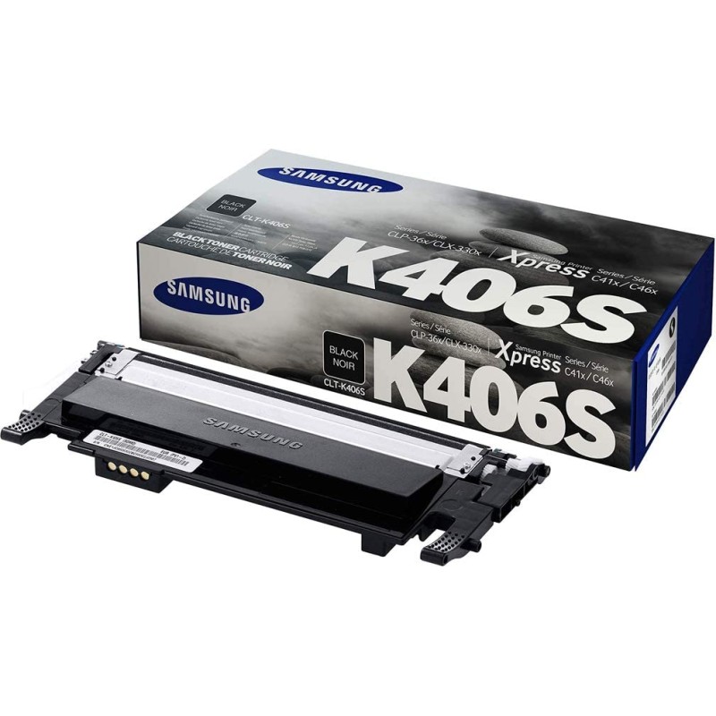 Toner Original Samsung Black, M406S, pentru CLP-360|365||CLX-3300|3305, 1.5K, (timbru verde 1.2 lei) , "SU118A"