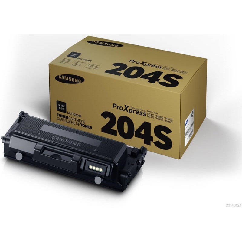 Toner Original Samsung Black, D204S, pentru M3325|M3375|M3825|M3875|M4025|M4075, 3K, (timbru verde 1.2 lei) , "SU938A"