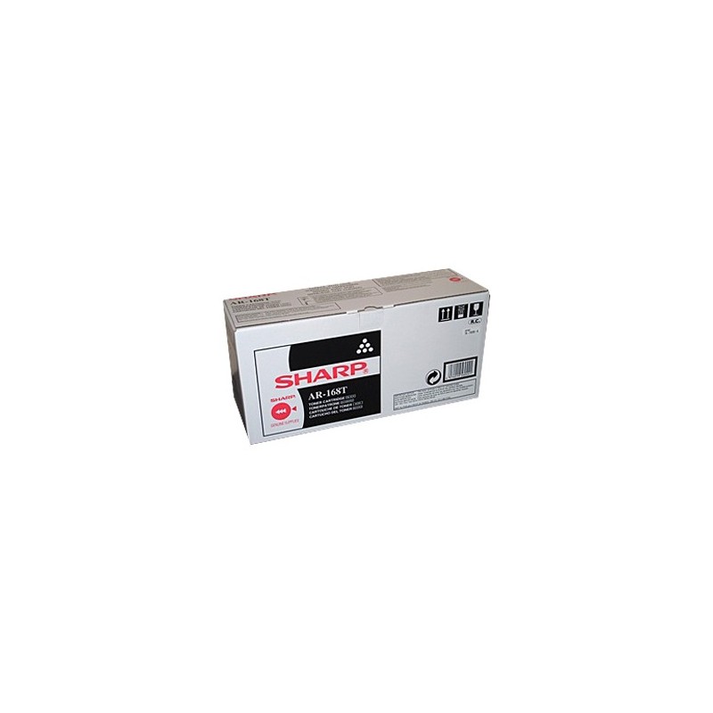 Toner Original Sharp Black, AR168LT, pentru AR-122|152|153|5012|5415|M150|M155, 8K, (timbru verde 1.2 lei) , "AR168LT"