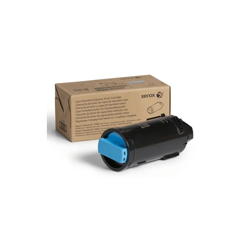 Toner Original Xerox Cyan, 106R03908, pentru Versalink C600|C605, 6K, (timbru verde 1.2 lei) , "106R03908"