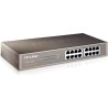 SWITCH TP-LINK 16 porturi 10/100Mbps. carcasa metalica "TL-SF1016DS" (timbru verde 2 lei)