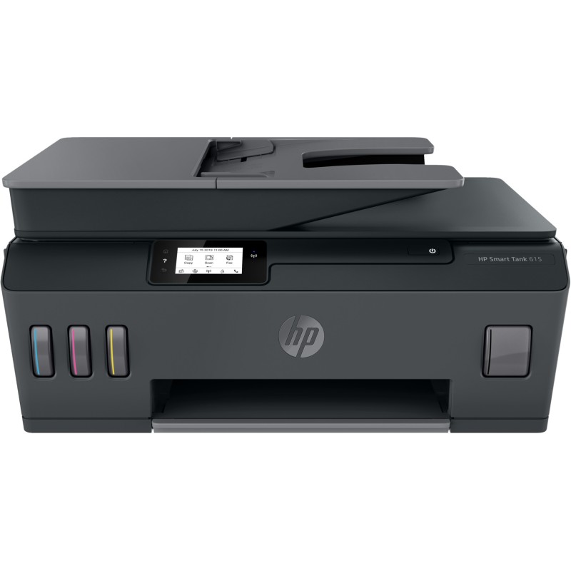 Multifunctional Inkjet CISS Color HP Tank 615, A4, Functii:Impr|Scan|Cop|Fax,Viteza Print Mono:11ppm,Viteza Print color:5ppm,Con