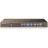 SWITCH TP-LINK 24 porturi 10/100Mbps. carcasa metalica. rackabil "TL-SF1024" (timbru verde 2 lei)