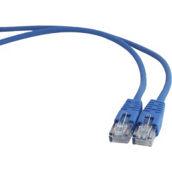 PATCH CORD UTP GEMBIRD Cat5e, cupru-aluminiu, 3 m, albastru, AWG26, "PP12-3M/B" /45505698 (timbru verde 0.08 lei)