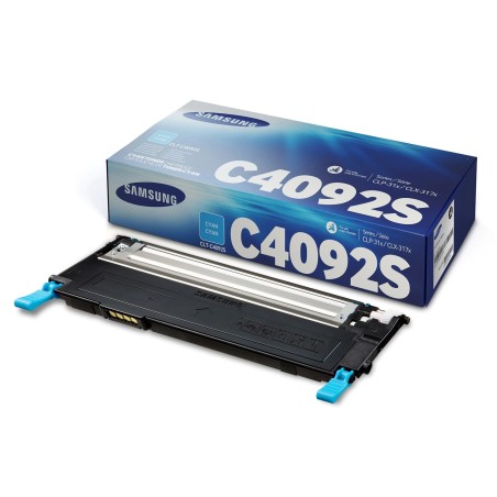 Toner Original Samsung Cyan, C4092S, pentru CLP-310|CLP-310N|CLP-315|CLP-315W|CLX-3170FN|CLX-3175|CLX-3175FN|CLX-3175FW|CLX-3175