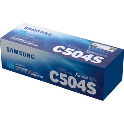 Toner Original Samsung Cyan, C504S, pentru CLP-415NW|CLX-4195FN|CLX-4195FW|CLX-4195N|SL-C1810W, 1.8K, (timbru verde 1.2 lei) , "