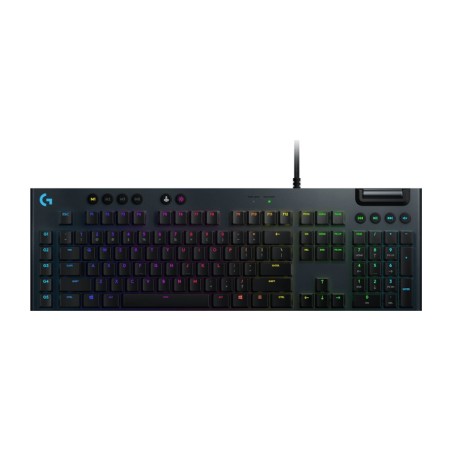 TASTATURA LOGITECH - gaming, "G815", cu fir, 119 taste format standard (104-108 taste), USB, negru, "920-008992" (timbru verde 0
