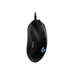 MOUSE LOGITECH, "G403 HERO", gaming, cu fir, USB, optic, 16000 dpi, butoane/scroll 6/1, iluminare, butoane programabile, negru, 