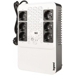 UPS LEGRAND, "Keor Multiplug", Line Int. cu management, brick, 800VA/480W, AVR, Schuko x 6, nespecificat x baterie nespecificat,