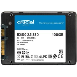 SSD CRUCIAL, BX500, 1 TB, 2.5 inch, S-ATA 3, 3D Nand, R/W: 540/500 MB/s, "CT1000BX500SSD1"