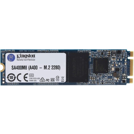 SSD KINGSTON, A400, 480 GB, M.2, S-ATA 3, 3D Nand, R/W: 500/450 MB/s, "SA400M8/480G"