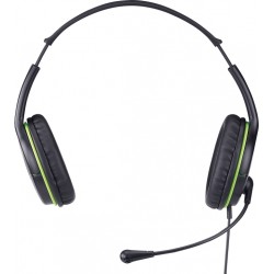 CASTI Genius, "HS-400A", cu fir, standard, utilizare multimedia, microfon pe brat, conectare prin Jack 3.5 mm x 2, negru, "31710