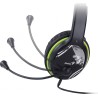 CASTI Genius, "HS-400A", cu fir, standard, utilizare multimedia, microfon pe brat, conectare prin Jack 3.5 mm x 2, negru, "31710