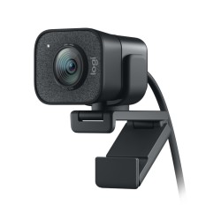 CAMERA  web LOGITECH StreamCam, Full HD rez 1920 x 1080, USB Type C, microfon, negru, "960-001281" (timbru verde 0.18 lei)