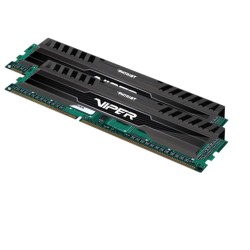 Memorie DDR Patriot DDR3 8 GB, frecventa 1600 MHz, 4 GB x 2 module, radiator, "PV38G160C9K"