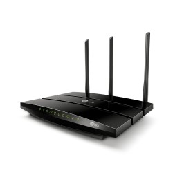 ROUTER TP-LINK wireless 1900Mbps, MU-MIMO, 4 porturi Gigabit, 3 antene externe, port USB, Dual Band 2.4 GHz+5 GHz AC1900 "Archer