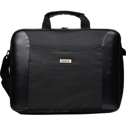 GEANTA SPACER, pt. notebook de max. 15.6", 1 compartiment, fara buzunare, waterproof,  nylon, negru, "Dots",  "SPM7942" ( EAN: 5
