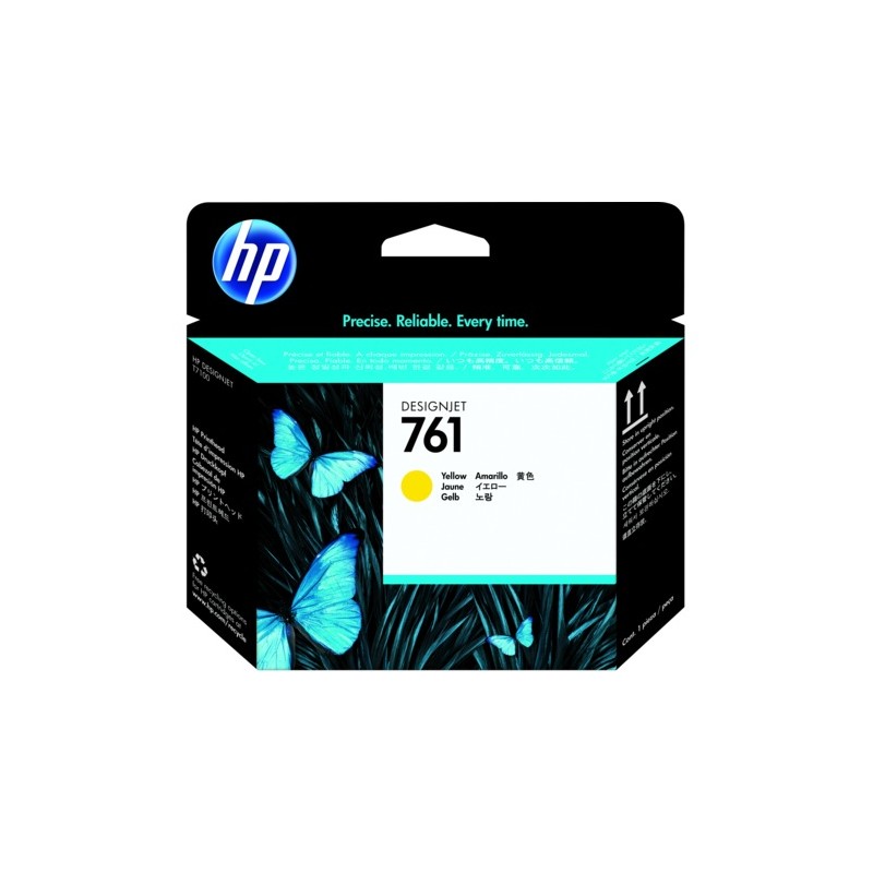 Cap Printare Original HP Yellow, nr.761, pentru Designjet T7100|T7202, , (timbru verde 0.15 lei), "CH645A"