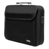 GEANTA SPACER, pt. notebook de max. 16", 1 compartiment, buzunar frontal, buzunar dorsal cu velcro,  waterproof,  nylon, negru, 