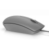 MOUSE DELL, "MS116", PC sau NB, cu fir, USB, optic, 1000 dpi, butoane/scroll 3/1, , gri, "570-AAIT" (timbru verde 0.18 lei)