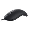 MOUSE DELL, "MS819", PC sau NB, cu fir, USB, optic, 1000 dpi, butoane/scroll 3/1, fingerprint Reader, negru, "570-AARY" (timbru 